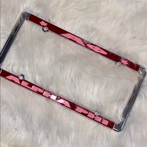 Alpha Phi License plate cover